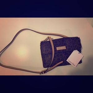 Calvin Klein cross body purse